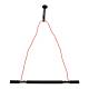 CanDo® 10-5061 Tubing with Overdoor Pull-Down Bar Exerciser - Light, Red