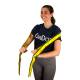 CanDo® 10-6591 MGE® Multi-Grip™ Plus Exerciser, 6' L, X-Light Resistance, Yellow - In Use