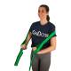 CanDo® 10-6593 MGE® Multi-Grip™ Plus Exerciser, 6' L, Medium Resistance, Green - In Use