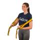 CanDo® 10-6597 MGE® Multi-Grip™ Plus Exerciser, 6' L, XXX-Heavy Resistance, Gold - In Use