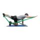 CanDo® 10-6603 MGE® Multi-Grip™ Exerciser, 6' L, Medium Resistance, Green - Stretching Exercise Use (Exercise Mat is Not Included)