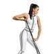 CanDo® 10-6635 Intensity™ Exercise Loop, X-Heavy Resistance, Black - In Use