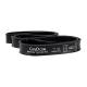CanDo® 10-6635 Intensity™ Exercise Loop, X-Heavy Resistance, Black - Left Angle View