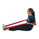 CanDo® 10-6692 Fabric Loop Plus Exerciser, 18" L, Light Resistance, Red - Arm Exercise Use Stretched