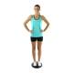CanDo® 10-6800 Ankle Sprain Home Physical Therapy Kit, Beginner - Inflatable Balance Disc In Use