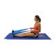 CanDo® 10-6801 Ankle Sprain Home Physical Therapy Kit, Advanced - Exercise Band in Use (Exercise Mat is Not Included)