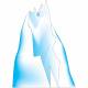 Clinton Wall Sticker - Ice Mountain 2