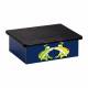 Clinton Pediatric Laminate Step Stool - Rainforest Tree Frogs Graphic on Blue