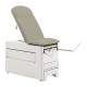 Brewer 1000A-NR-23 Access® 1000 Medical Exam Table with Pneumatic Backrest and Stirrups - Feather (Drawer Warmer Switch is Not Included)