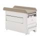 Brewer 1000P-21 Access® 1000 Pediatric Exam Table with Rear Drawer - Clamshell