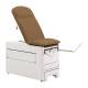Brewer 1001A-NR-28 Access® 1000 Medical Exam Table with Pneumatic Backrest, Stirrups, Pelvic Tilt and Drawer Warmer - Cocoa