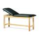 Clinton 1010-E Classic Express Treatment Table with Adjustable Backrest - Black (Paper Roll is Not Included)