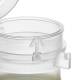Globe Scientific 101150 Flip-Top Polypropylene Vial, 30 mL - Close-up View of the Lid and Locking Tab (The liquid is not included)