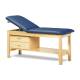 Clinton 1013-E Classic Express Treatment Table with Adjustable Backrest and Drawers - Royal Blue (Paper Roll is Not Included)
