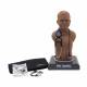 3B Scientific 1022471 PAT Basic® - Affordable Pediatric Auscultation Manikin with SimScope® Training Stethoscope, Dark Skin Tone