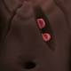 3B Scientific 1023329 Episiotomy and Suturing Trainer - Dark Skin Tone, Laceration Close-up View