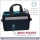 ADC 1024 Nurse and Physician Medical Equipment Bag - Back Pocket (Instruments and Accessories are Not Included)