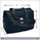 ADC 1024 Nurse and Physician Medical Equipment Bag - Dimensions (Instrument is Not Included)