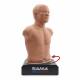 3B Scientific 1025098 SAM4 Plus Auscultation Manikin, Light Skin Tone - 360° Rotating Base facilitates demonstration and examination for multiple users.
