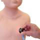 3B Scientific 1025486 PAT4 Pediatric Auscultation Manikin, Light Skin Tone - Examining LED-Lit Auscultation Point (Stethoscope is Not Included)