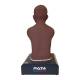 3B Scientific 1025487 PAT4 Pediatric Auscultation Manikin, Dark Skin Tone - 180 Degree Rotation