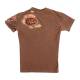 STOPS Medical 1025985 Full Thickness Chest and Back Burn Short Sleeve Shirt, Dark Skin Tone - Back