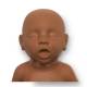 Simulaids Newborn Baby for Forceps/OB Manikin - 28 in. x 8 in. x 8 in. - Dark