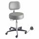 Century Pneumatic Stool with Backrest & Glides