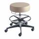 Century Pneumatic Stool with Adjustable Footring