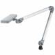 Waldmann 113686000-00753168 ALD LED Task Light with 31" Double Arm, Table Clamp Mounted - Side View