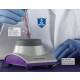 Heathrow Scientific 120567 Mini Vortexer - Grey/Purple (In Use)