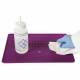 Reusable- can be easily cleaned using any
standard disinfectant by simply wiping it
