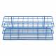 Heathrow Scientific 120766 Coated Wire Rack Fits 20-24mm Tubes, 4x10 Array, 40-Well, Blue