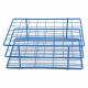 Heathrow Scientific 120770 Coated Wire Rack Fits 25-30mm Tubes, 50mL, 6x8 Array, 48 Wells