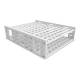 Heathrow Scientific 120834 Mega Racks Tube Rack for 18-20mm Tubes - White