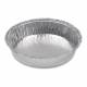 Heathrow Scientific 120931 Aluminum Weighing Boat with Crinkle Wall - 25 mL
