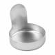 Heathrow Scientific 120940 Aluminum Weighing Dish with Finger Tab - 0.25 mL