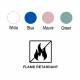 The Antimicrobial Cover Cap is available in four distinct colors.
