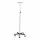 Blickman Model 1350-6 Chrome IV Stand with 6-Hook, 5-Leg & Tru-Loc Friction Knob Height Adjustable 56"-100"