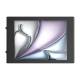 Compulocks 13APXB Wall Mount with Apex Secured Enclosure - For 13" iPad Air, Black, Front View (Tablet is Not Included)