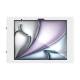 Compulocks 13APXW Wall Mount with Apex Secured Enclosure - For 13" iPad Air, White, Front View (Tablet is Not Included)