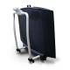 350-10-3 Series Rice Lake Dual-Ramp Wheelchair Scale with Integrated Handrail, Folded
