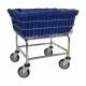 R&B Wire 141B Nylon Liner for E, D, and G Wire Basket - Blue (Laundry Cart is Sold Separately)