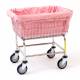 R&B Wire 142M Antimicrobial Liner for E, D, and G Wire Basket - Mauve (Laundry Cart is Sold Separately)