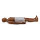 Simulaids Rescue Randy Combat Challenge 145-lb. Weighted Adult Manikin - 55 in. L x 27 in. W x 13 in. D - Dark