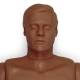 Simulaids Rescue Randy Combat Challenge 145-lb. Weighted Adult Manikin - 55 in. L x 27 in. W x 13 in. D - Dark