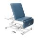 CanDo® 15-1511 Bariatric Electric Hi-Lo Treatment Table with 3 Section and Casters - Folded Head Section and Foot Section