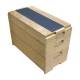 CanDo® 15-4222 Stackable Stool, Stacked