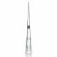 Globe Scientific 150803 0.1uL-10uL Certified Universal Low Retention Graduated Filter Pipette Tip - Natural, Sterile, 45mm, Extended Length