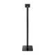 Compulocks 150B Floor Stand with Swift Panel - Black, Back View